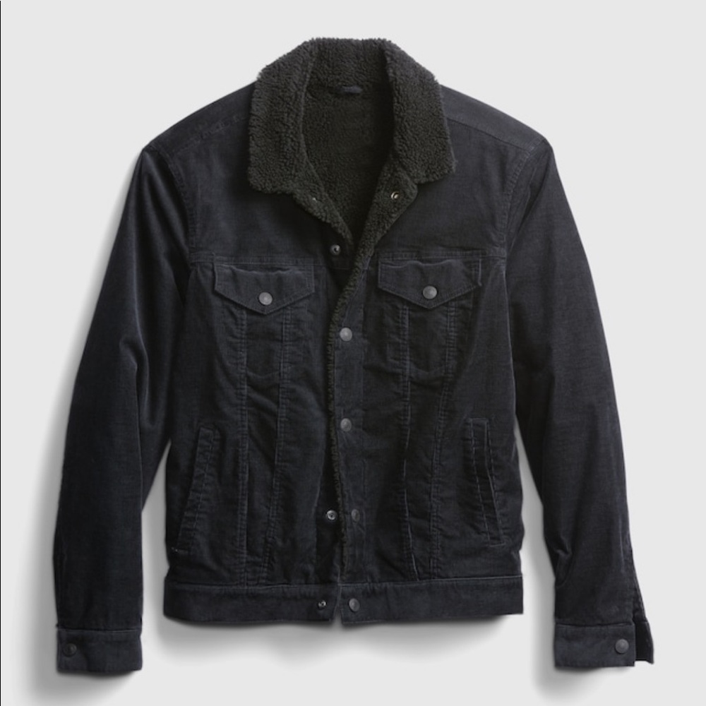 Gap men’s Icon Corduroy Sherpa Jacket